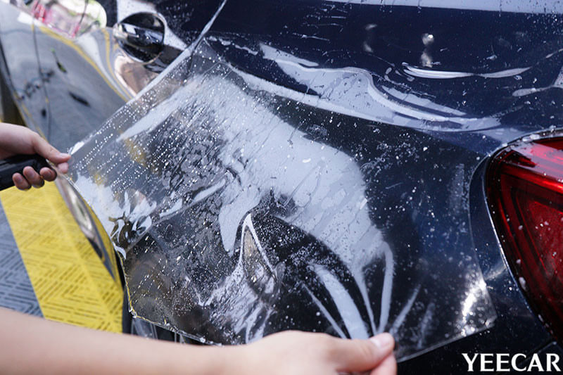 宝马X5隐形车衣施工过程展示（图十）