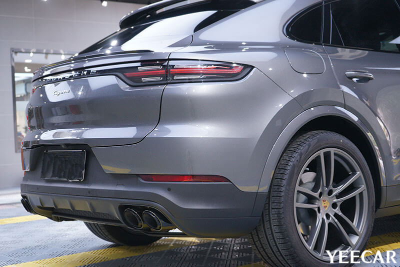 保时捷卡宴施工YEECAR漆面保护膜效果展示（图五）