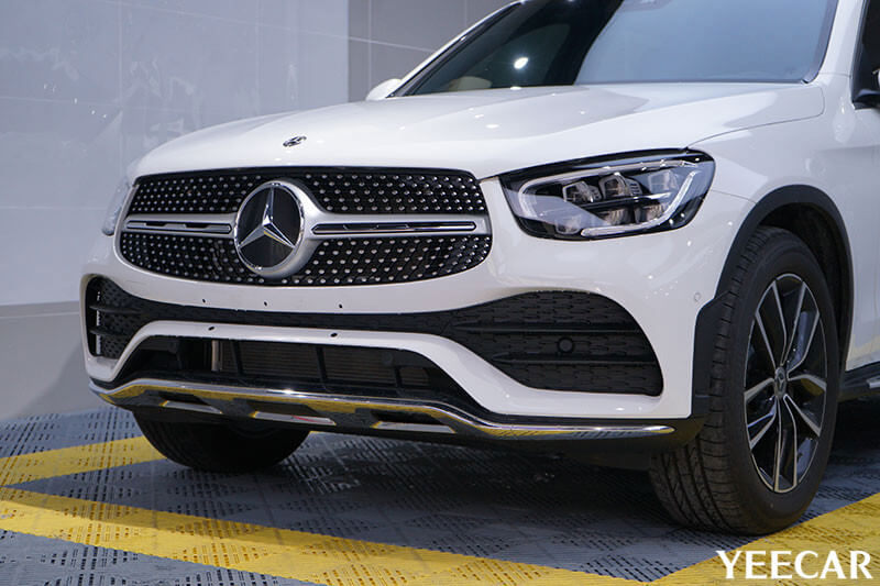 奔驰GLC 300L漆面保护膜施工效果展示（效果图五）