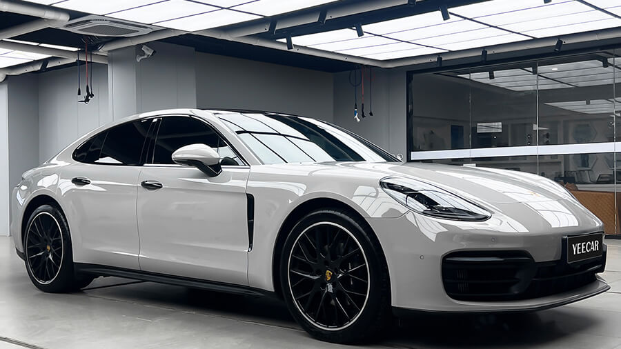 保时捷帕拉梅拉深圳装贴YEECAR隐形车衣G9汽车贴膜案例